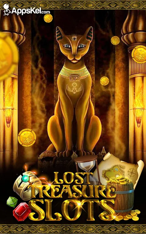 Lost Kingdom Treasure Slots– Las Vegas Casino Game Captura de pantalla 0