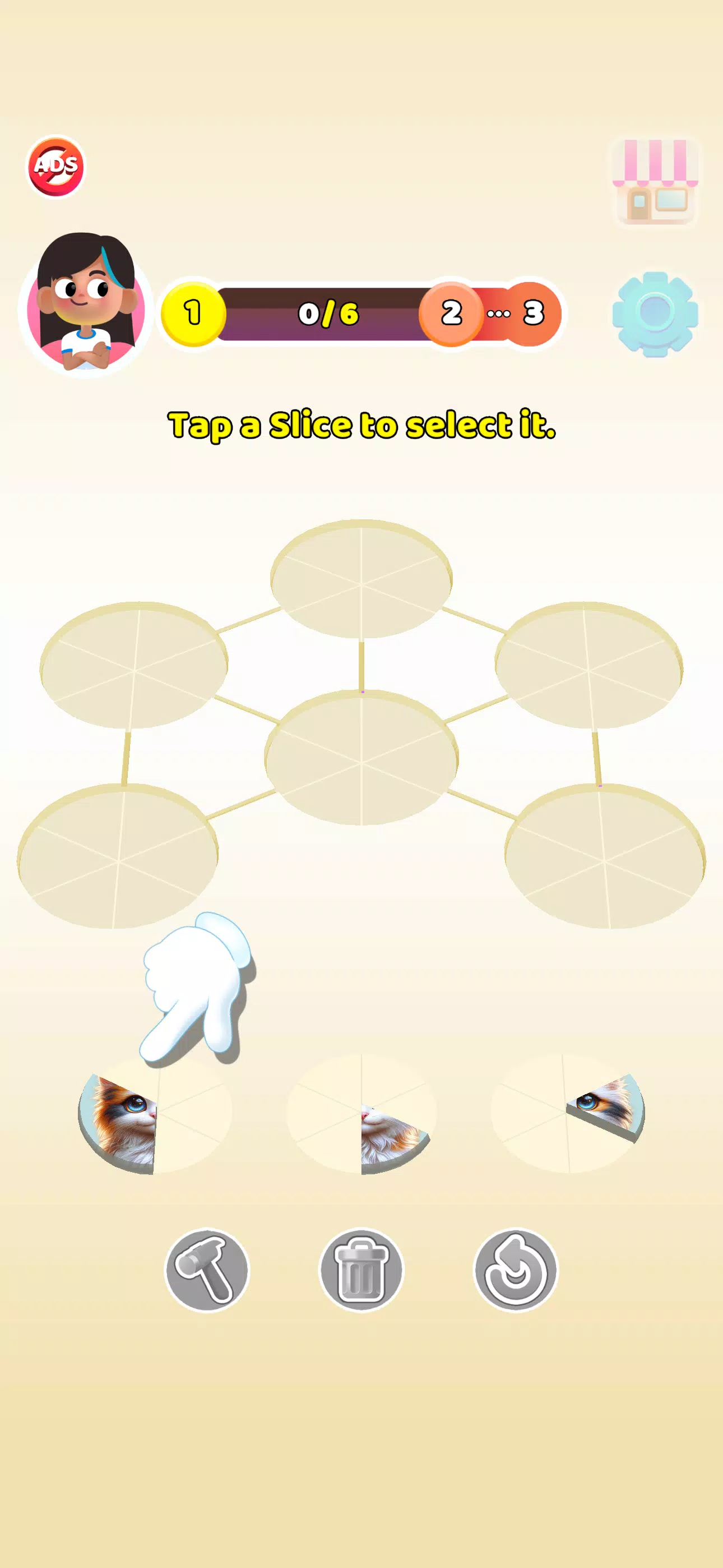 Mia’s Slices: Art Puzzle Game 스크린샷 3