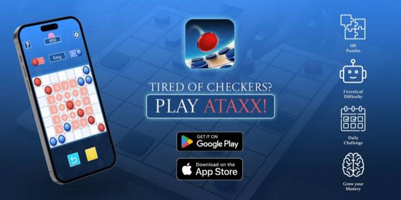 Ataxx se lanza en Android e iOS, renovando el clásico juego de mesa Hexxagon