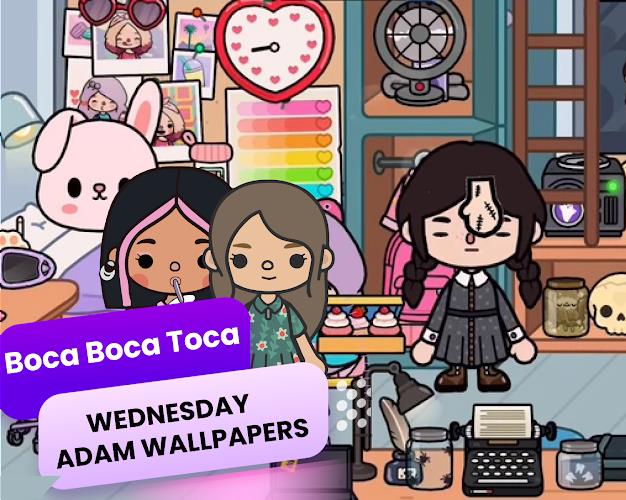 Boca TocaBoca Wednesday Addams Captura de tela 0