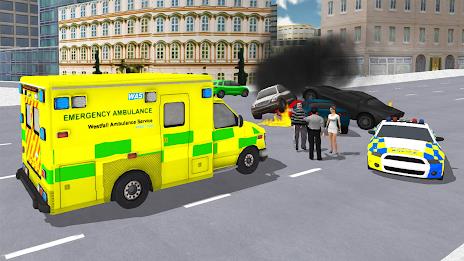 Ambulance Simulator Car Driver 스크린샷 3