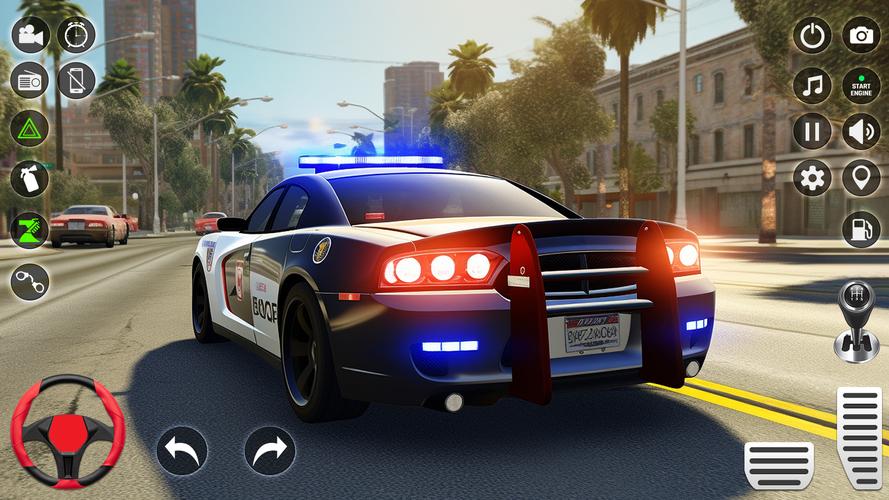 Cop Car Parking: Driving Games应用截图第0张