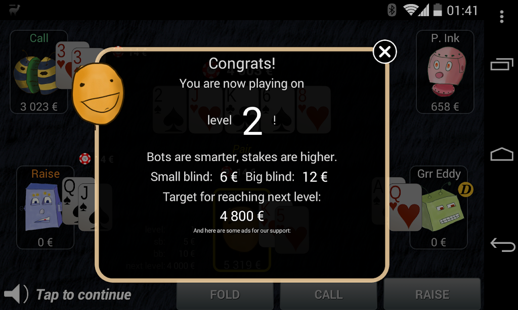 Bots Don’t Bluff Offline Poker應用截圖第2張