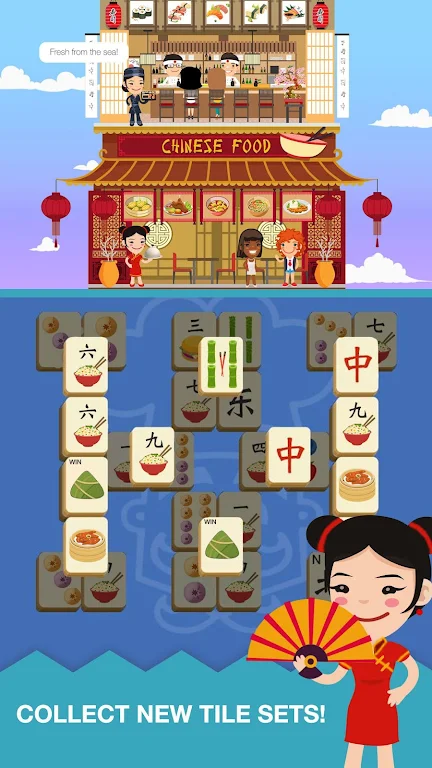 Mahjong Cooking Tower - Match & Build Your Tower स्क्रीनशॉट 1