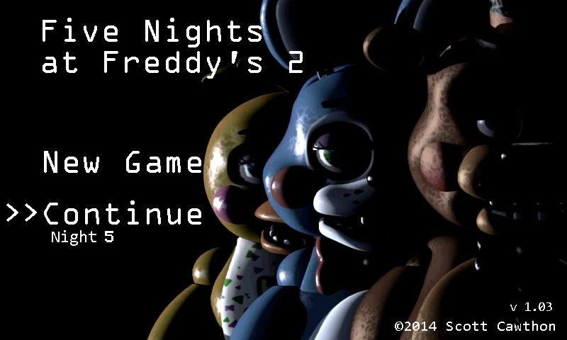 FNAF 2 : (Five Nights at Freddy) Captura de pantalla 2