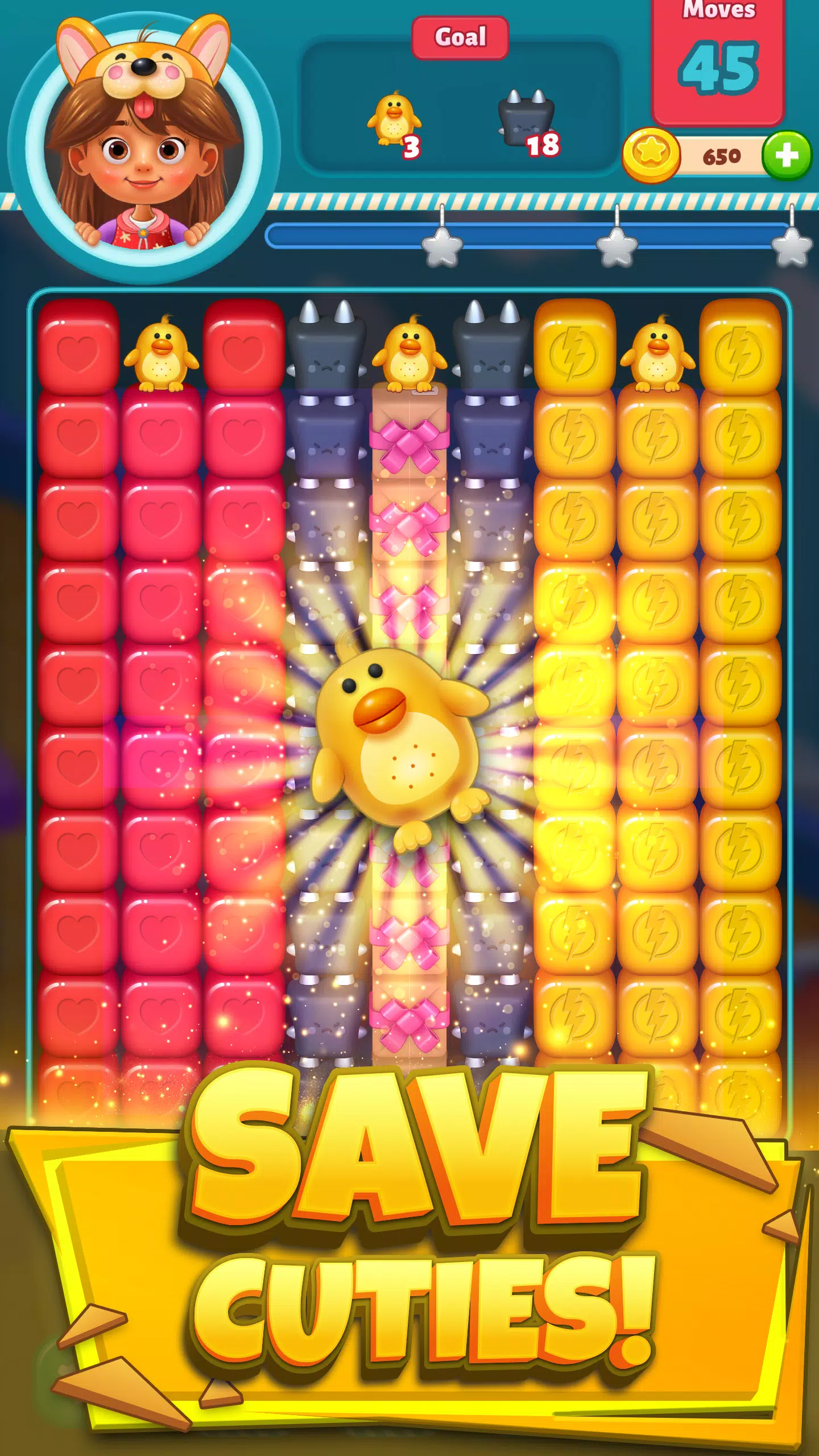 Epic Blast 3D: Toy Match Party应用截图第1张