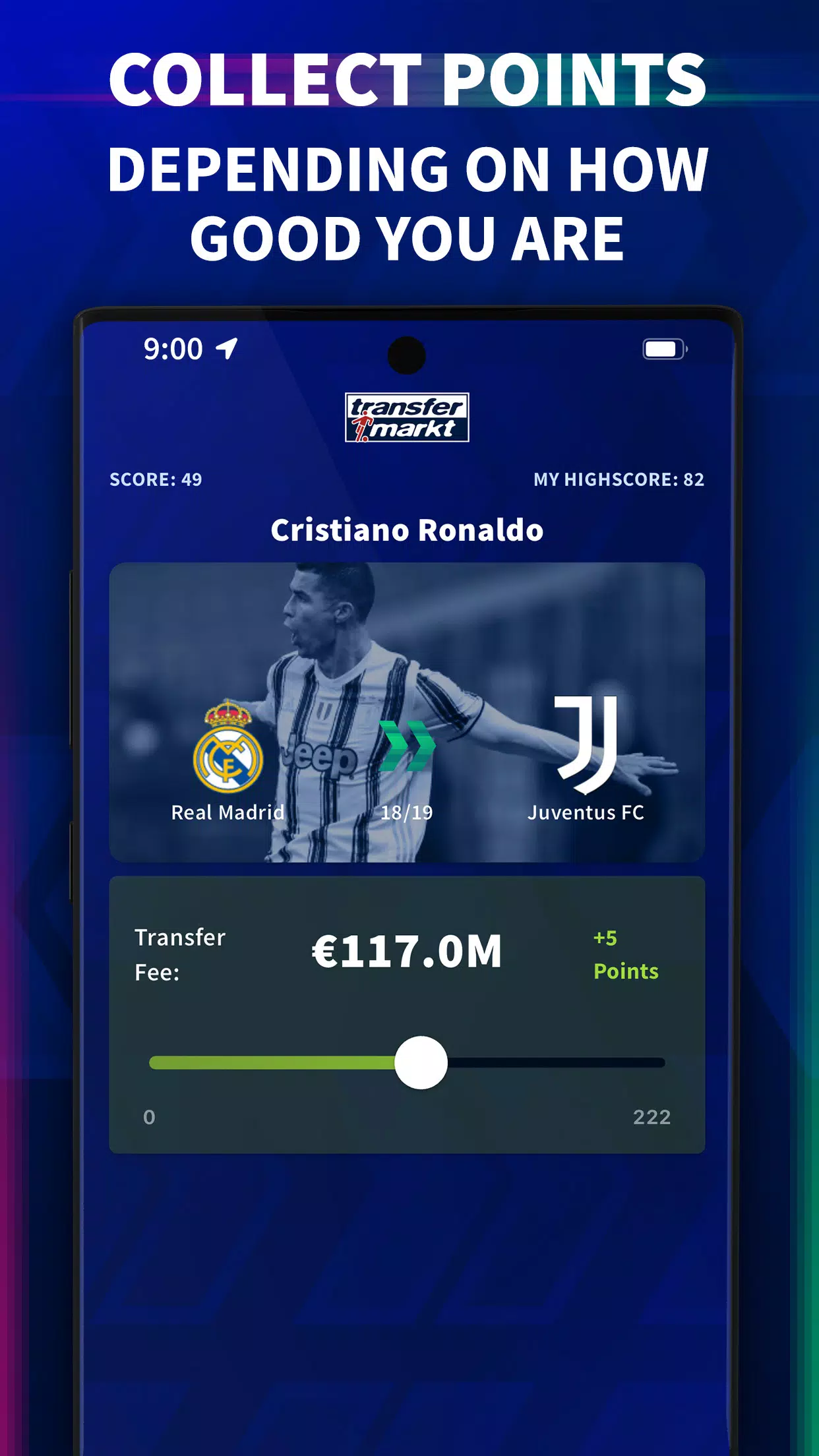 Transfermarkt: Football Quiz應用截圖第2張