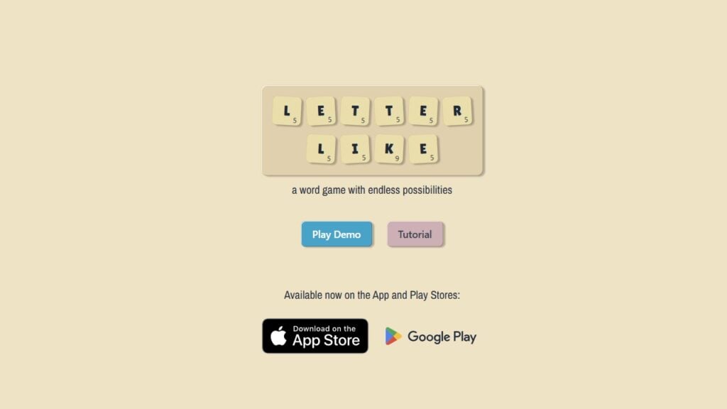 Letterlike é um novo jogo de palavras semelhante ao Balatro, mas com Scrabble!