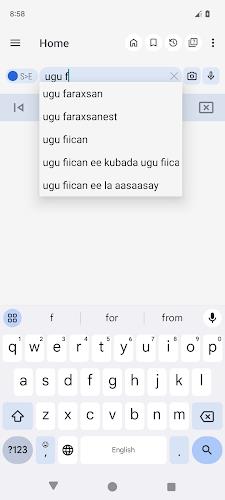 English Somali Dictionary Captura de pantalla 3