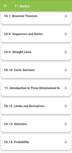 Class 11 Maths for 2023-24 Captura de pantalla 2