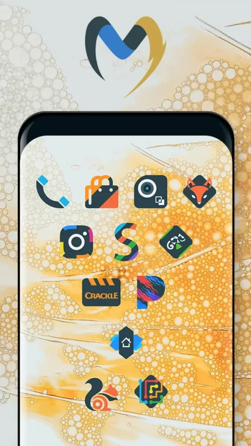 Material UI Dark Icon Pack Capture d'écran 3