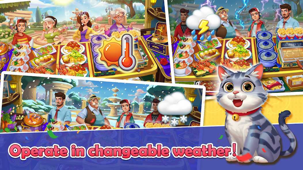 Rita’s Food Truck:Cooking Game Mod应用截图第3张
