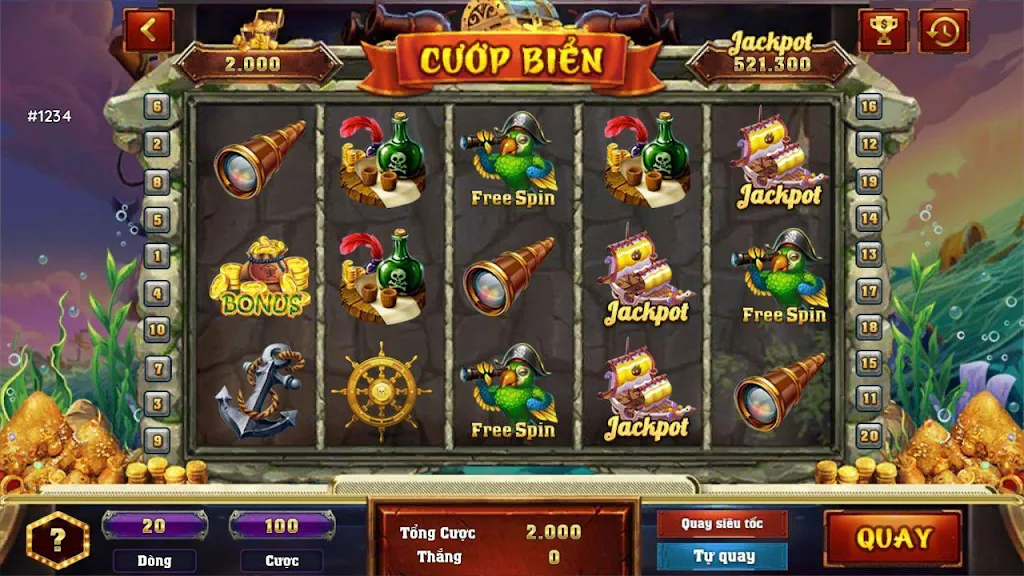 Bắn Cá Rồng - Bắn Cá Slot スクリーンショット 1