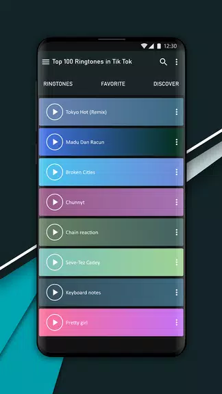 Top 100 Tik Tok Ringtones स्क्रीनशॉट 1
