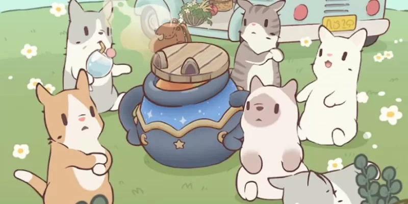 “猫与汤：魔术食谱 - 新的休闲猫收集者的新衍生