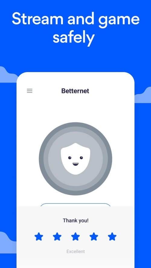 Betternet VPN Captura de tela 3