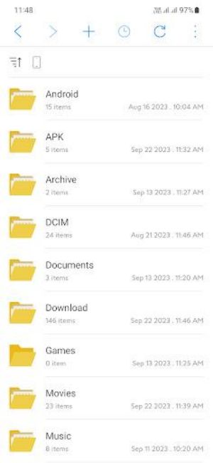 SD Card Manager For Android Скриншот 0