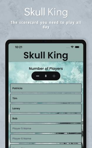 Skull King Scorekeeper Captura de pantalla 3