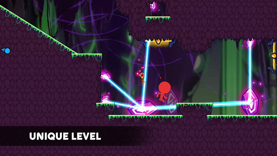 Stick World: Red Blue Journey Mod Capture d'écran 2