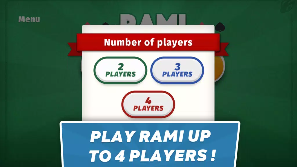 Rummy - classic card game 스크린샷 1