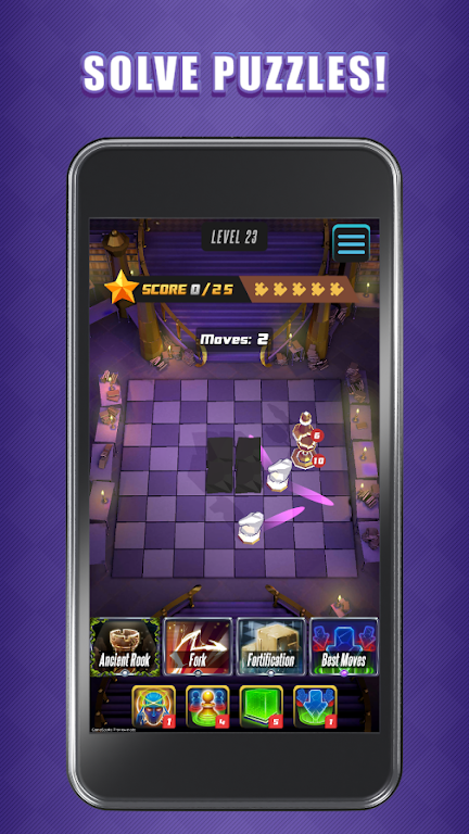 Triplekades: Chess Puzzle Captura de tela 0