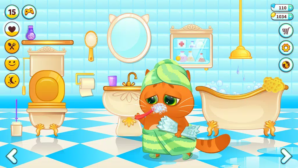 Bubbu – ブッブー – 私のバーチャルペット猫 スクリーンショット 0