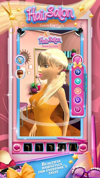 Hair Salon Games for Girls 스크린샷 0