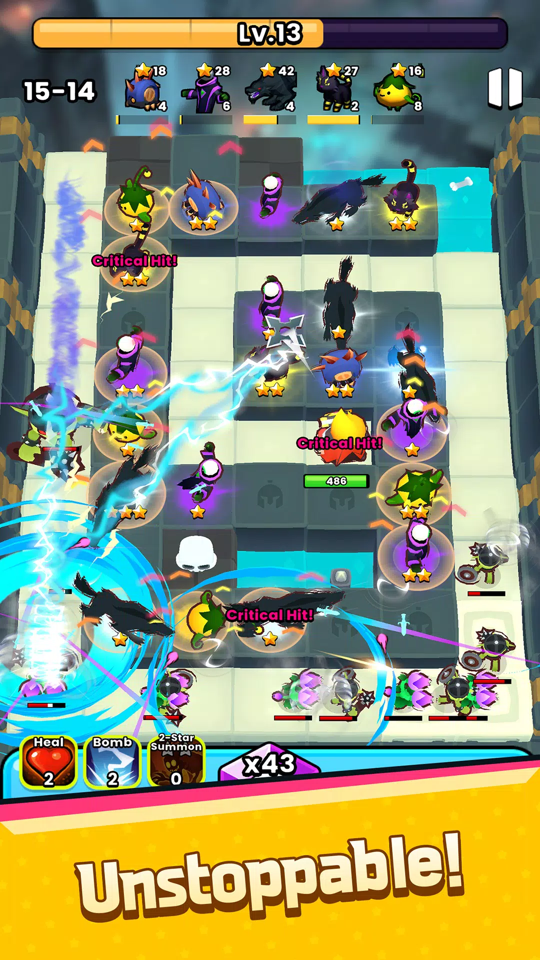 Monstars Evolution Defense TD应用截图第3张