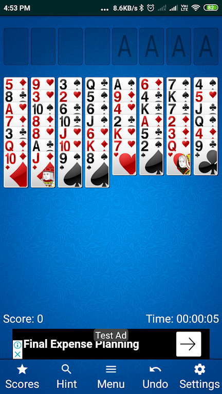 solitaire King- Playing Card Game Скриншот 3