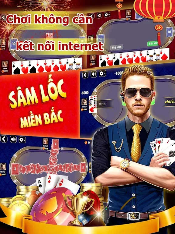 Bài sâm lốc offline - sam loc offline - xâm lốc Captura de pantalla 0