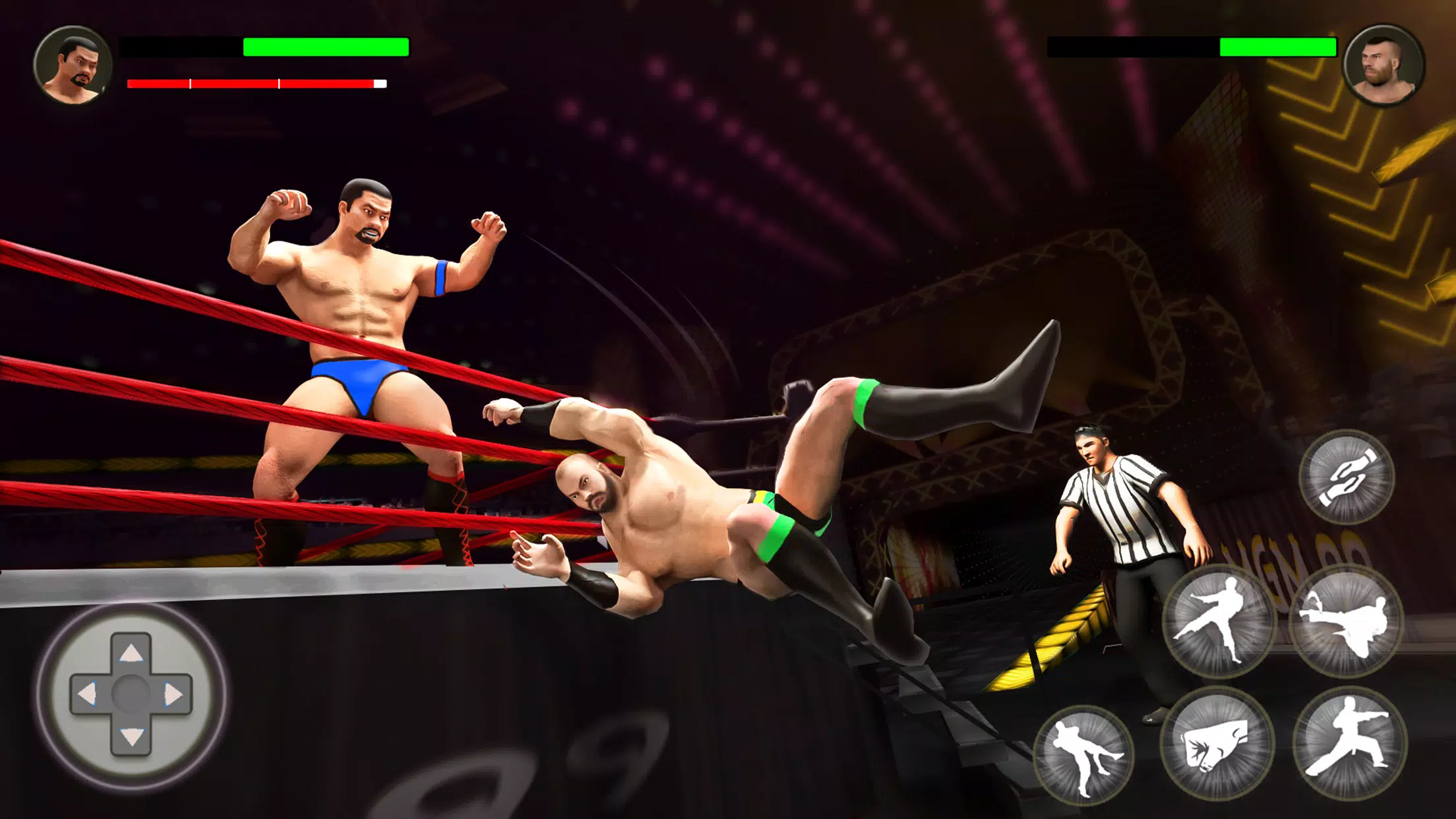 PRO Wrestling Fighting Game Capture d'écran 3