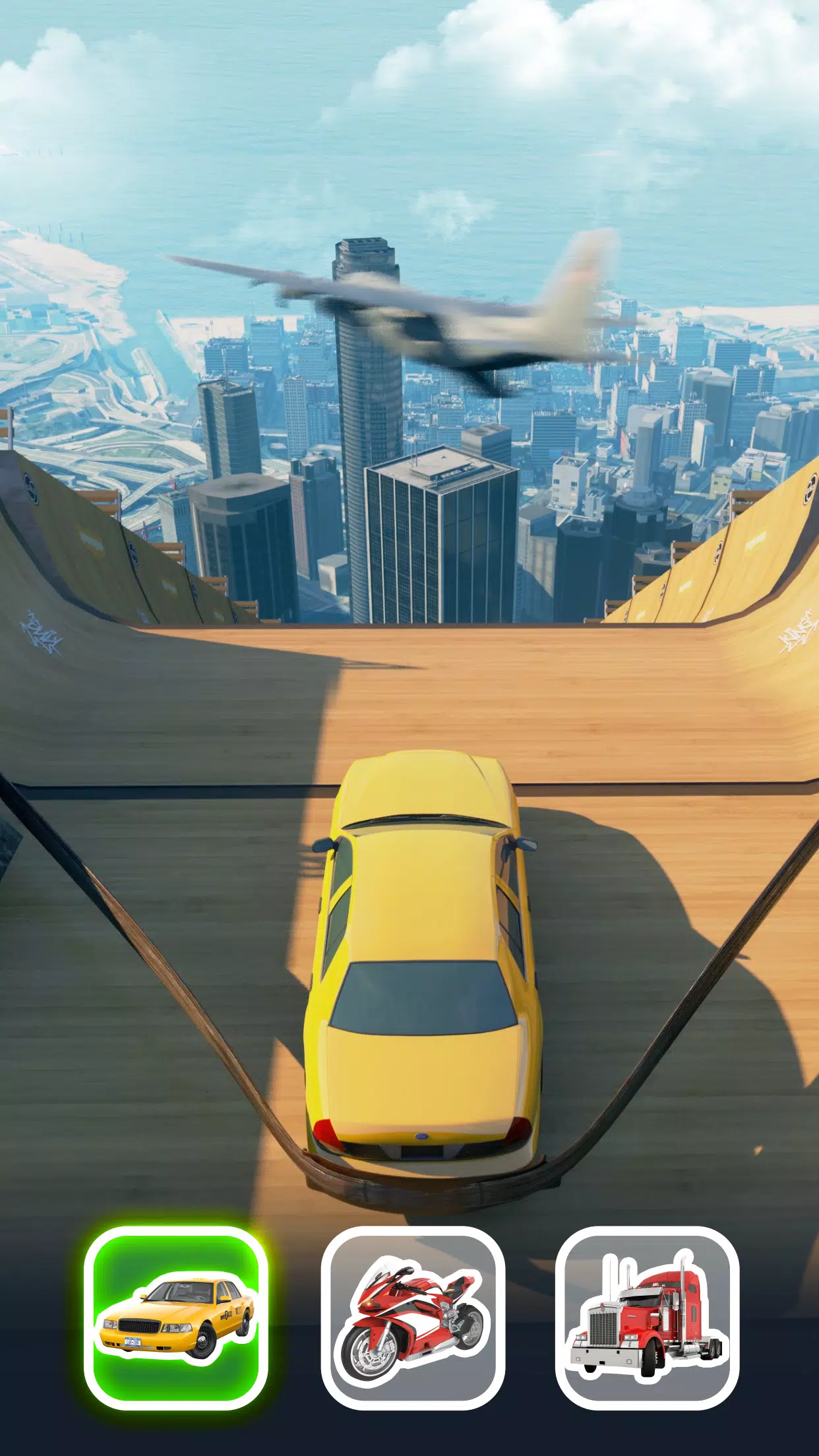 Mega Ramp Car Jumping Captura de pantalla 0