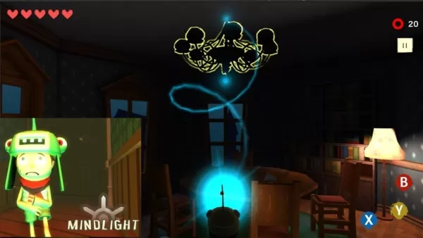 Mindlight : 공포 생존 테마가있는 새로운 Android Neurofeedback 게임
