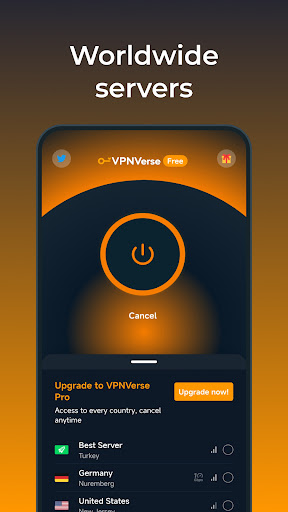 VPNVerse - IP Address Changer Capture d'écran 0