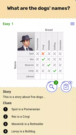 Cross Logic: Smart Puzzle Game 스크린샷 0