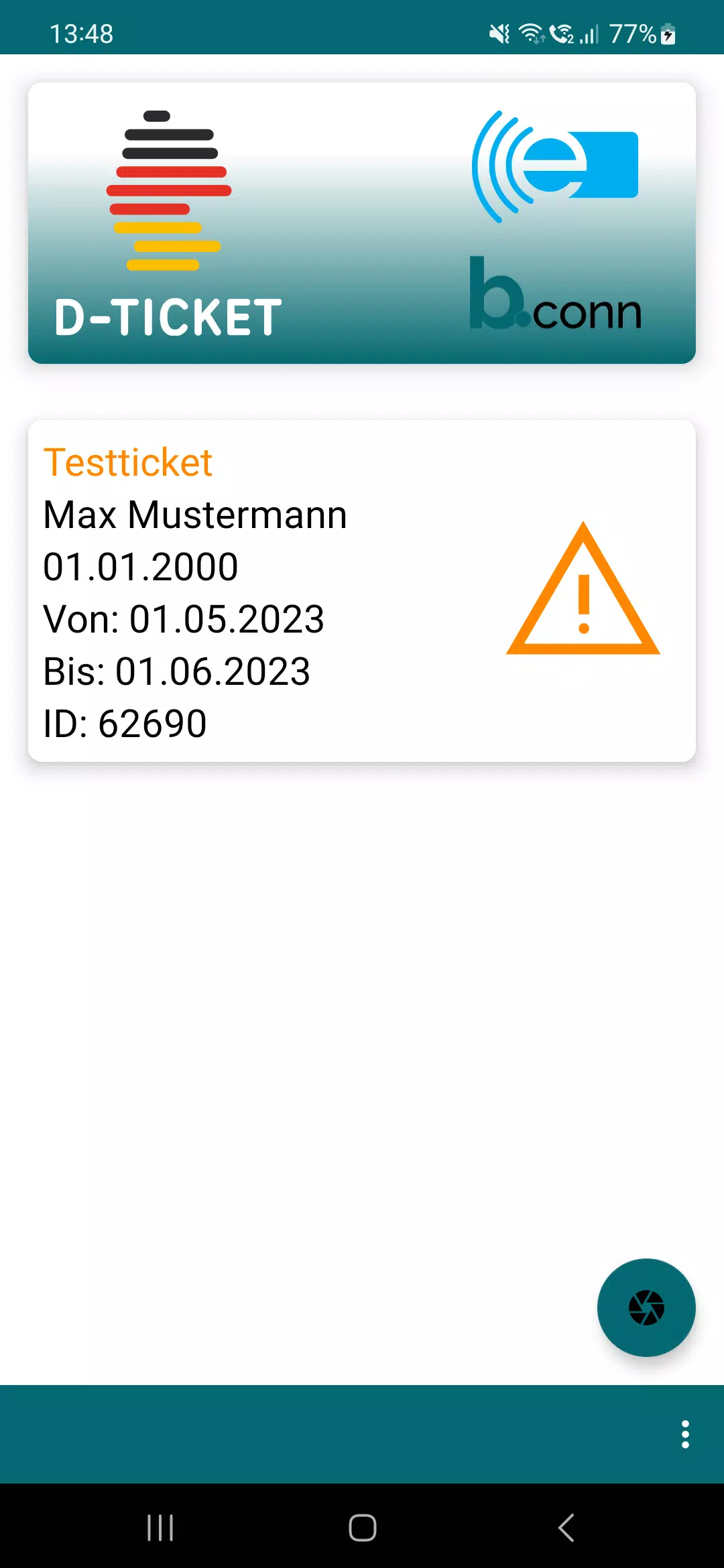 Deutschlandticket Kontrolle应用截图第3张