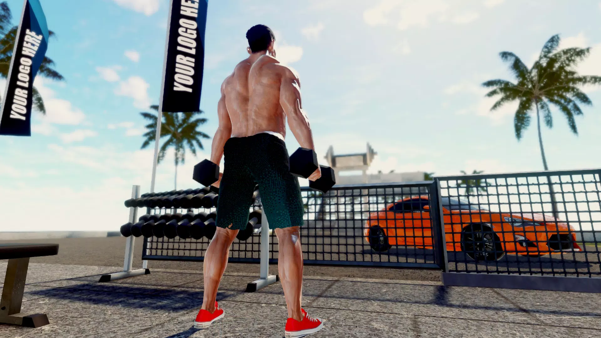 Iron Muscle IV - GYM simulator Captura de pantalla 1