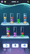 BallPuz 3D：Ball Sorting Puzzle Captura de pantalla 2