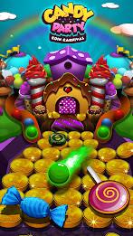 Candy Donuts Coin Party Dozer Captura de pantalla 0