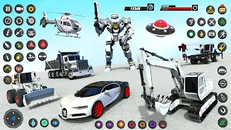 Robot Truck Car Transform Game应用截图第0张