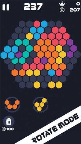 Hexa Brick: Hexagon Block 1010 スクリーンショット 0