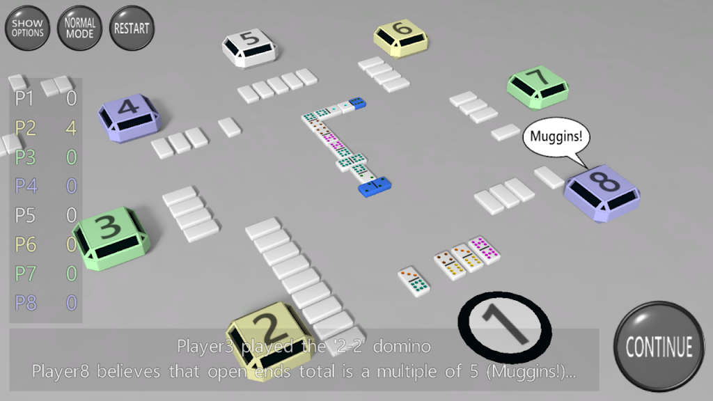 3D Dominoes by A Trillion Games Ltd 스크린샷 1