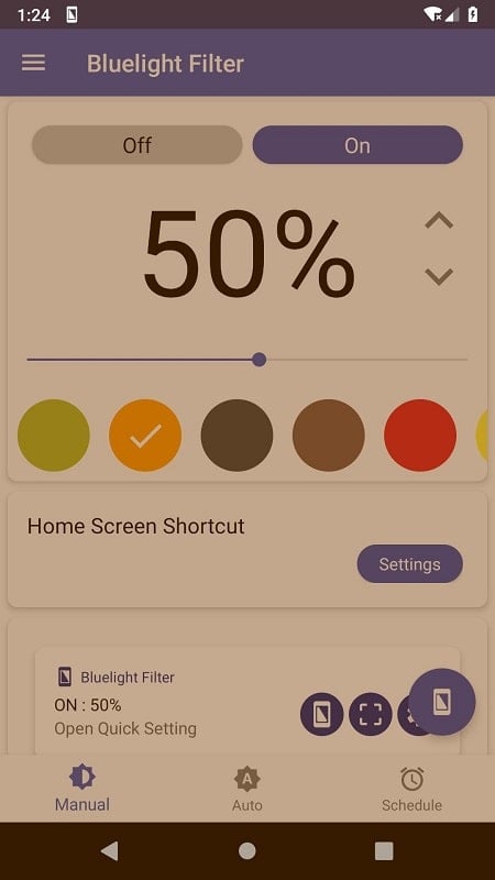 Bluelight Filter for Eye Care Screenshot 1