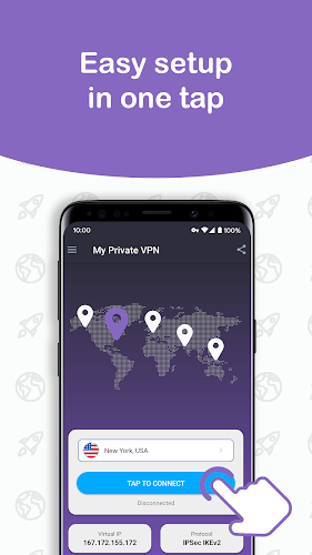 My Private VPN स्क्रीनशॉट 1