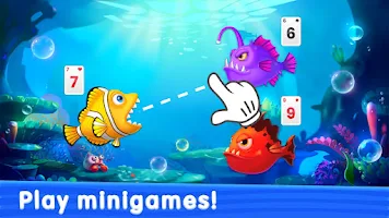 Solitaire TriPeaks: Aquarium Captura de tela 1