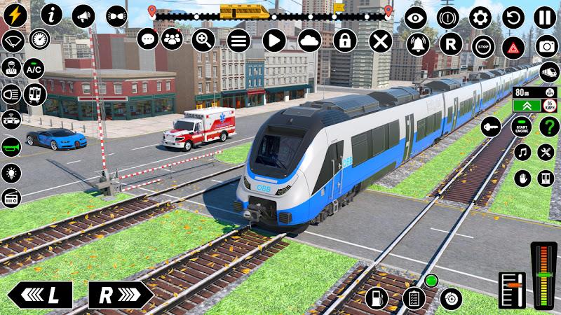 Real Indian Railway Train Game Capture d'écran 1