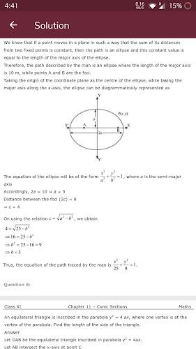 Class 11 Maths Solution NCERT Captura de pantalla 2