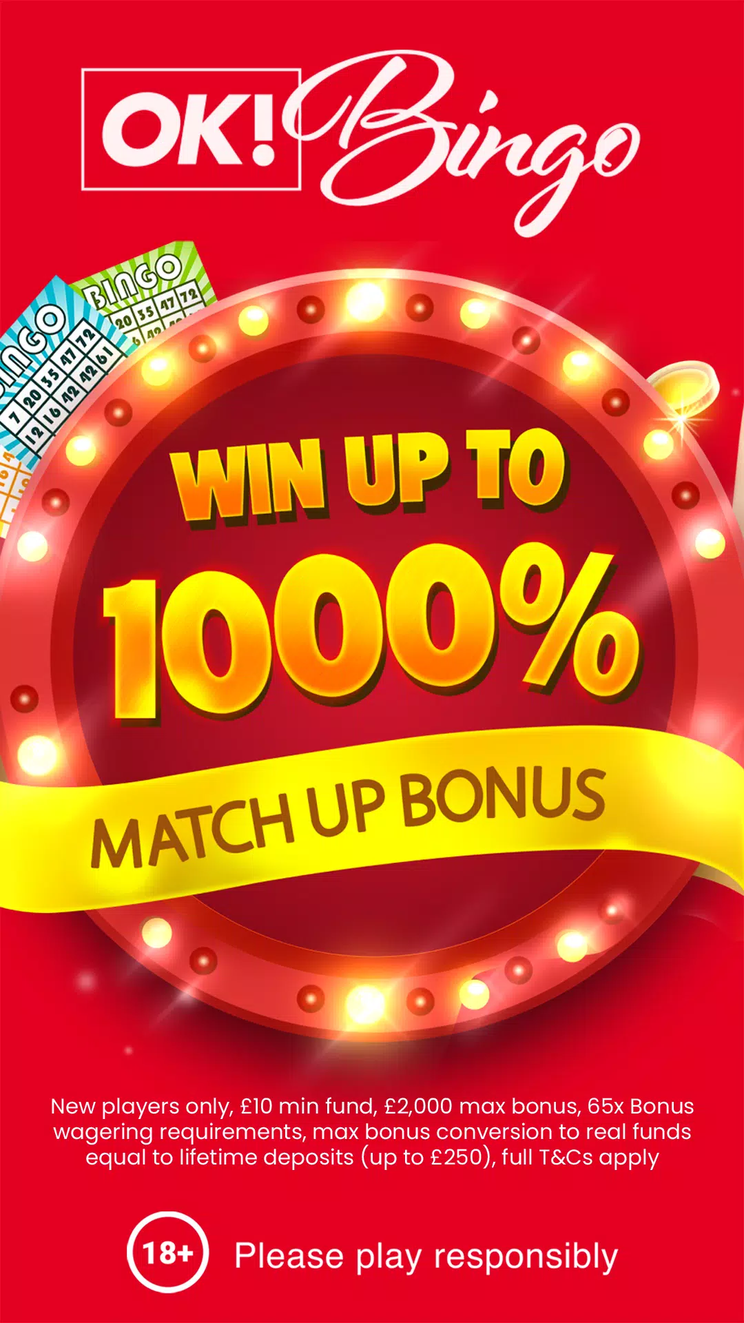 OK! Bingo - Online Casino Capture d'écran 0