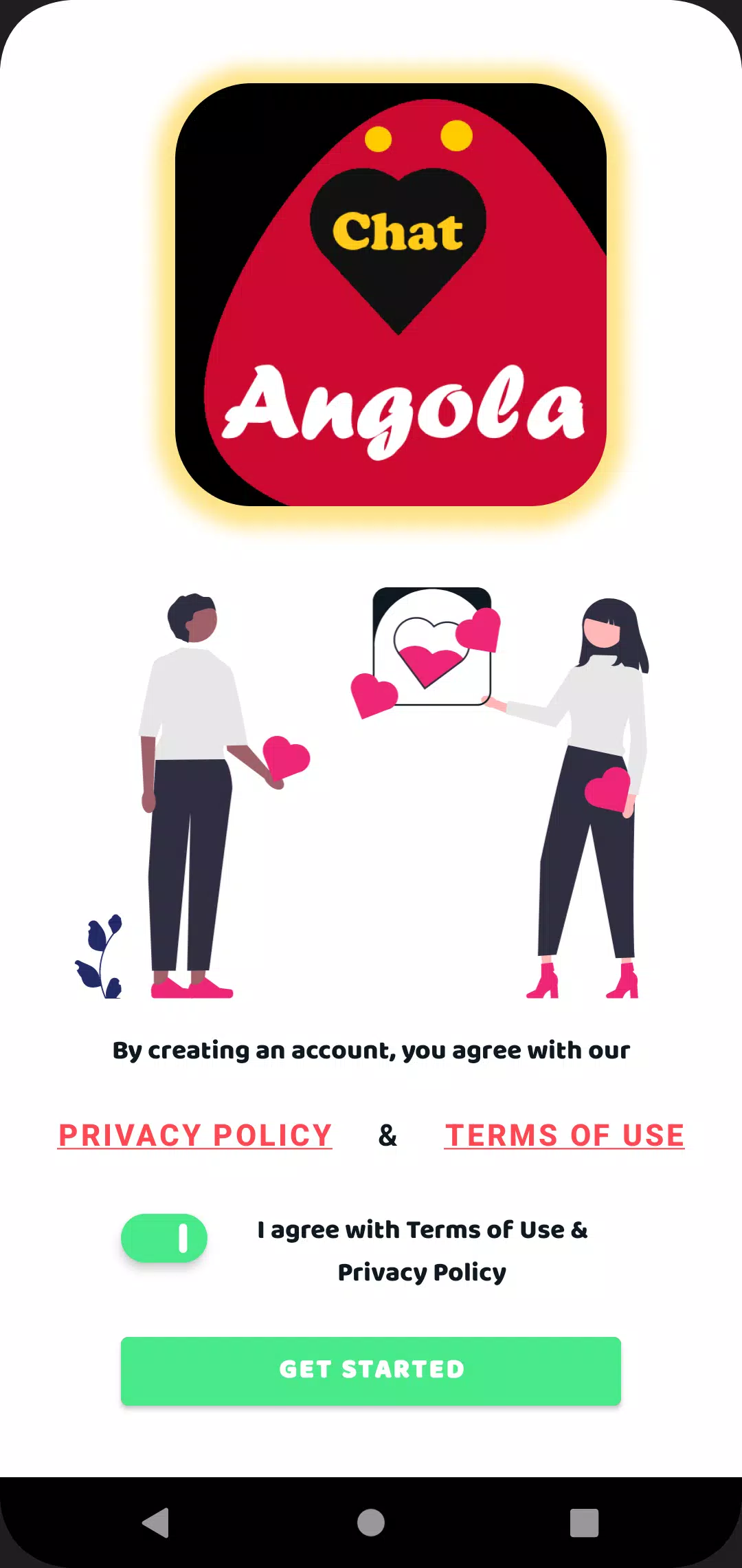 Angola dating app chat rooms Скриншот 1
