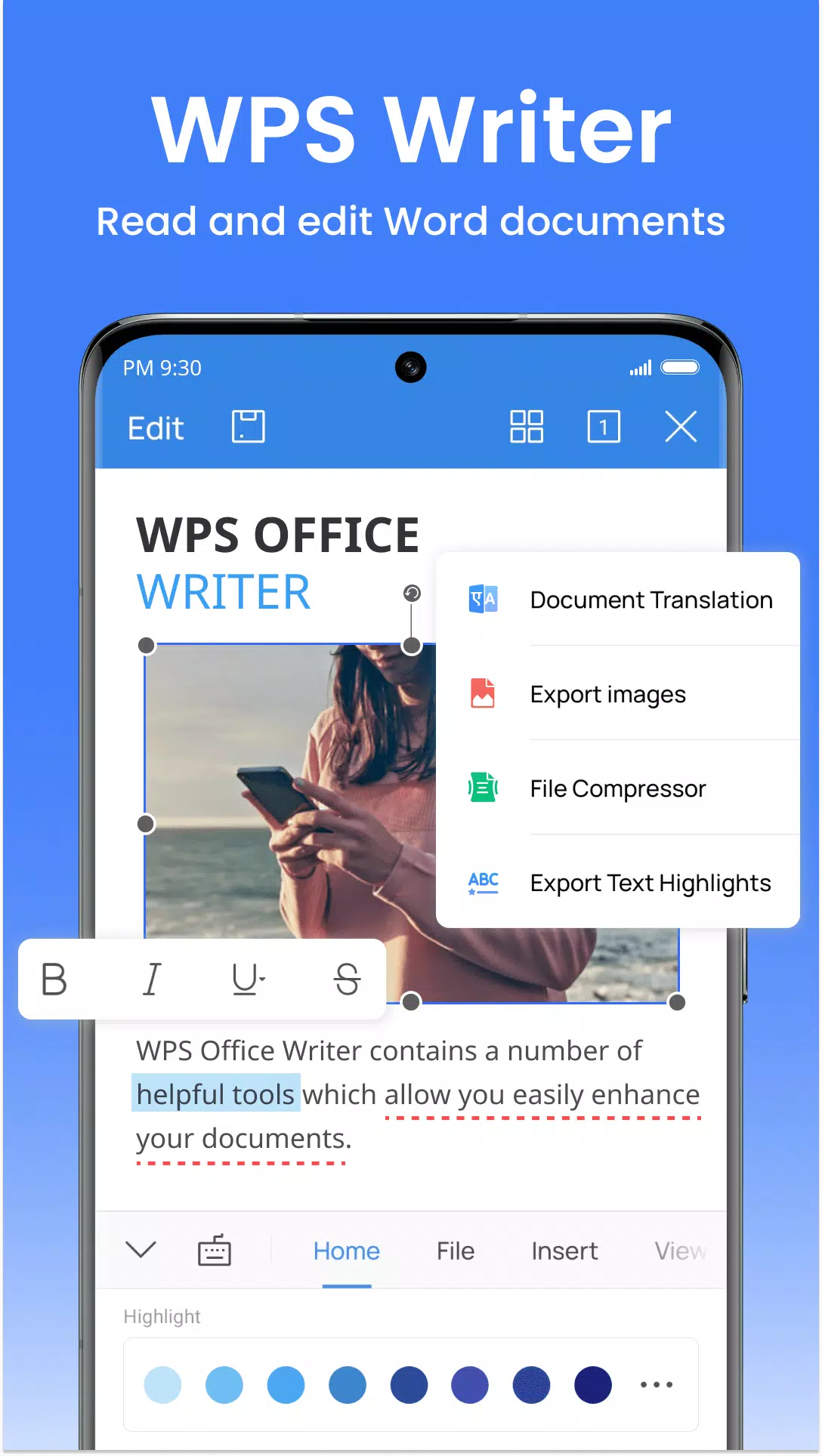 WPS Office Lite 스크린샷 1